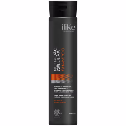 Shampoo iLike Professional Nutrição Celular, 300ml.