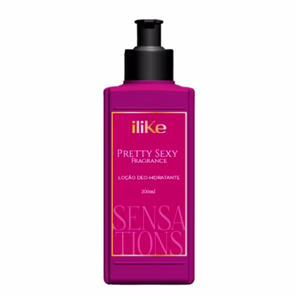 Loção Hidratante Corporal iLike Professional Pretty Sexy, 200ml.