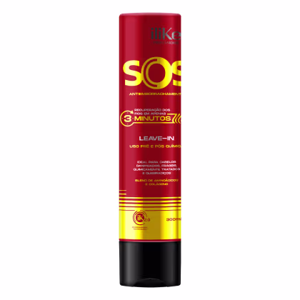 Leave-in iLike Professional SOS Antiemborrachamento, 300ml.