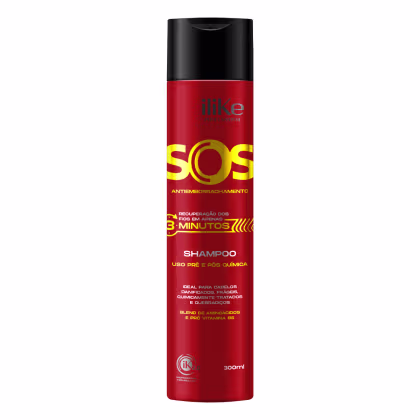 Shampoo iLike Professional SOS Antiemborrachamento, 300ml.