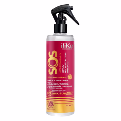 Spray Capilar iLike Professional SOS Antiemborrachamento, 200ml.