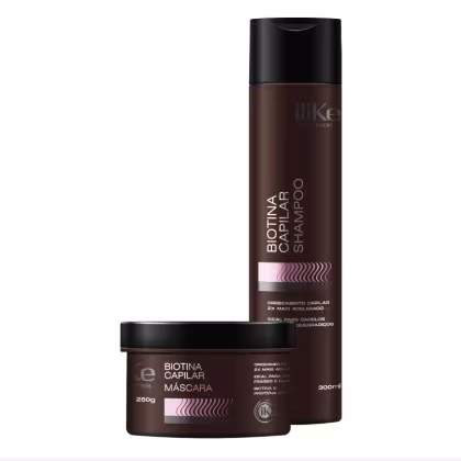 Imagem do produto iLike Biotina Capilar Kit Crescimento Capilar Acelerado - 2 Produtos