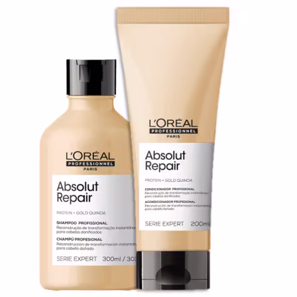 Imagem do produto Kit L'Oréal Professionnel Serie Expert Absolut Repair Gold Quinoa + Protein Duplo (2 Produtos)