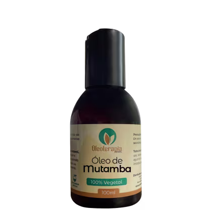 A imagem mostra Óleo de Mutamba de 100ml da Oleoterapia Brasil.