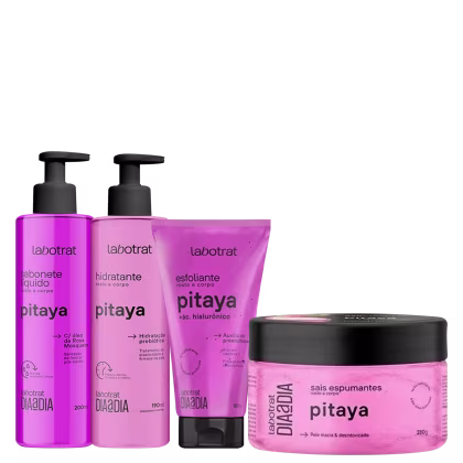 Imagem do produto KIT DE BANHO DE PITAYA DIA A DIA LABOTRAT (4 PRODUTOS)