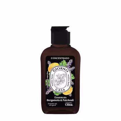 Imagem do produto Giorno Casa Essences Bergamota & Patchouli - Limpador de Superfícies 120ml