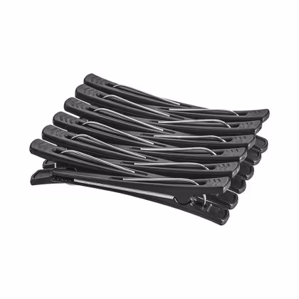 Imagem do produto Kit Dompel Clips de Cabelo Pretos (12 Unidades)