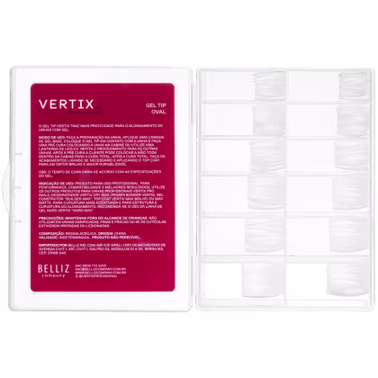 Imagem do produto Vertix Pro Nails Oval - Gel Tip para Alongamento de Unhas (240 Unidades)