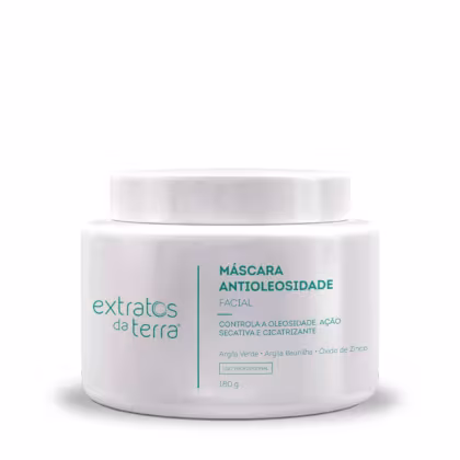 Imagem do produto Extratos da Terra Mascara Antioleosidade 180g - Normal