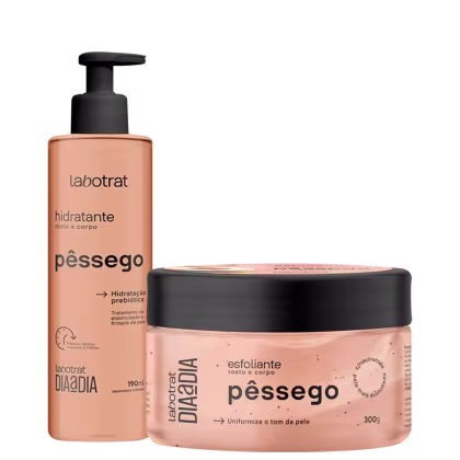 Imagem do produto Kit Labotrat Dia a Dia Pêssego Esfoliante 300g+Hidratante