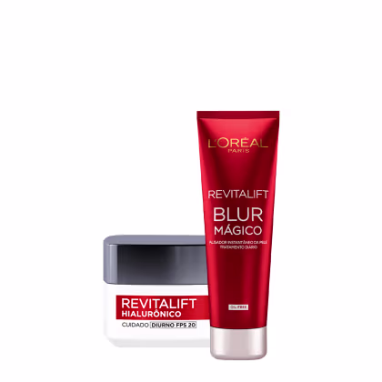 Imagem do produto Kit L'Oréal Paris Revitalift Hialurônico Dia e Primer (2 produtos)
