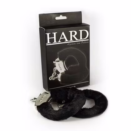 Imagem do produto Algema de Metal com Pelúcia Hard - Preto