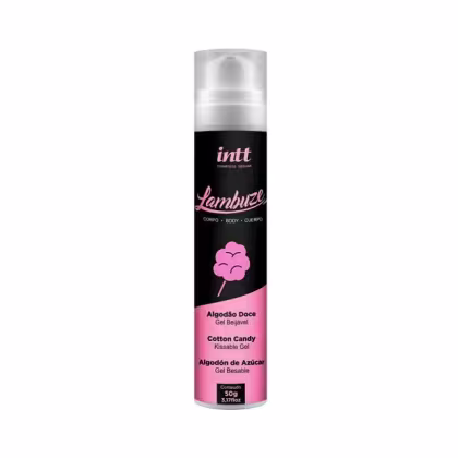 Imagem do produto Intt Lambuze com Efeito Quente Algodão Doce - Gel Beijável 50g
