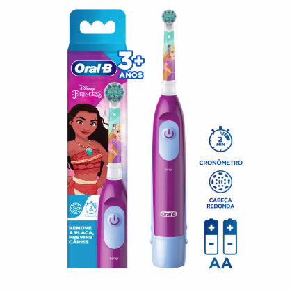 Imagem do produto Escova Dental Elétrica Infantil Princesas 3+ Anos - Oral-b