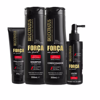 Imagem do produto Kit Bio Extratus Força com Pimenta (4 Produtos)