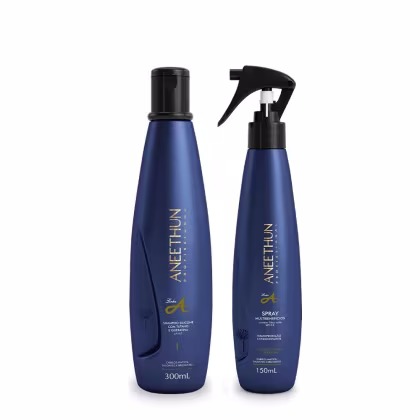 Imagem do produto Kit Aneethun Linha A Shampoo 300ml + Spray Multibenefícios 150ml