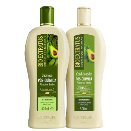 Imagem do produto Kit Bio Extratus Pós-Química Plus Duo (2 Produtos)