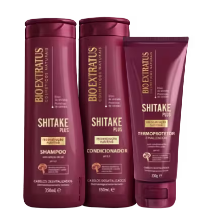 Imagem do produto Kit Bio Extratus Shitake Plus Trio (3 Produtos)