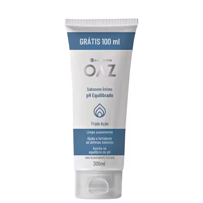 Imagem do produto Sabonete Íntimo pH Equilibrado OAZ EuroFarma 300ml