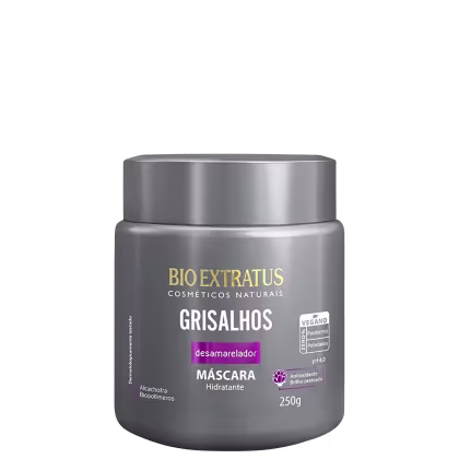 Imagem do produto Bio Extratus Grisalhos Desamarelador - Máscara Capilar 250g