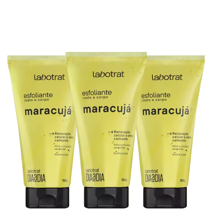 Imagem do produto Kit Esfoliante Facial E Corporal Labotrat Maracuja 150Gr (03 unidades)