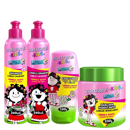 Imagem do produto Kit Bio Extratus Kids Cabelo Cacheado (4 Produtos)