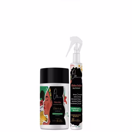 Imagem do produto Oxê Cosmetics Minhas Ondas Modelador de Cachos e Spray Finalizador