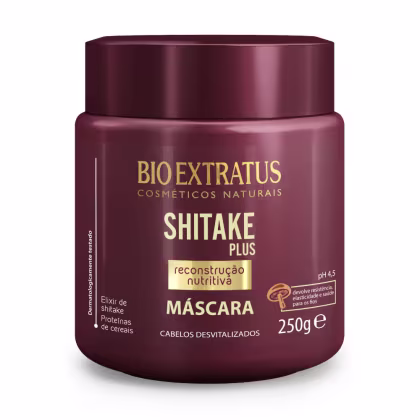 Imagem do produto Bio Extratus Shitake Plus - Máscara Capilar 250g