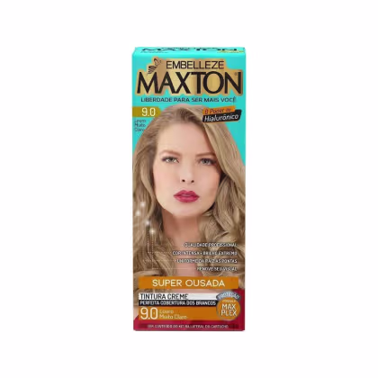 Imagem do produto Maxton Louro Muito Claro 9.0 - Tintura Creme 158g