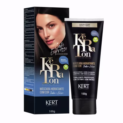 Imagem do produto Tonalizante Banho De Brilho Keraton Café Expresso Castanho Escuro