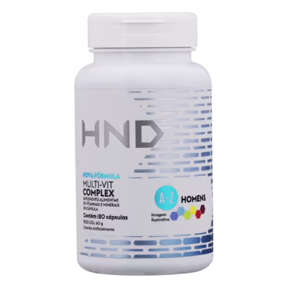 Imagem do produto Multi Vitamínico Complex A- Z Homens Hinode 60 Cáps