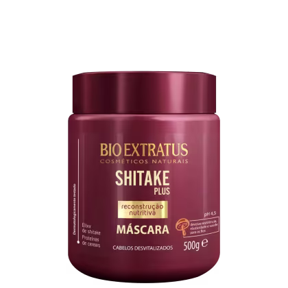 Imagem do produto Bio Extratus Shitake Plus - Máscara Capilar 500g
