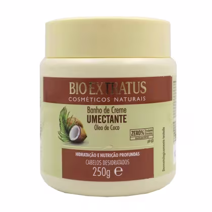 Imagem do produto Bio Extratus Umectante Óleo de Coco - Banho de Creme 250g