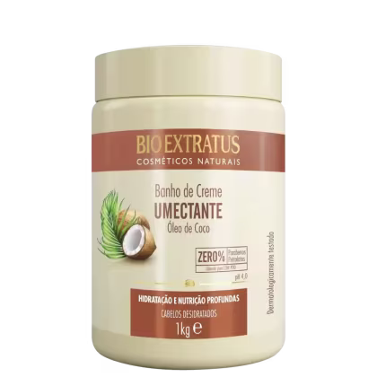 Imagem do produto Bio Extratus Umectante Óleo de Coco - Banho de Creme 1Kg