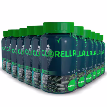 Imagem do produto Suplemento em Caps Detox Natural Clorella 240Dias Eleve Life