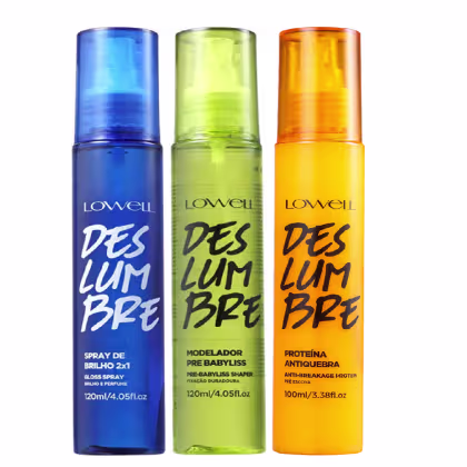 Imagem do produto Kit Lowell Deslumbre Trio (3 Produtos)