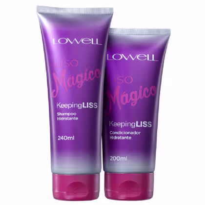 Imagem do produto Kit Lowell Keeping Liss Liso Mágico Duo (2 Produtos)