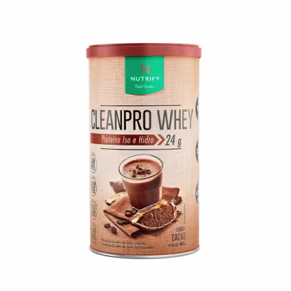 Imagem do produto CleanPro Whey 450g Nutrify - Cacau