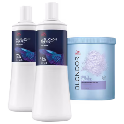 Imagem do produto Kit Wella Professionals Welloxon Blondor Trio (3 Produtos)