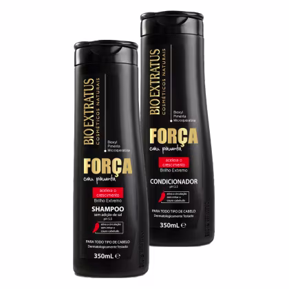 Imagem do produto Kit Bio Extratus Força com Pimenta Duo (2 Produtos)