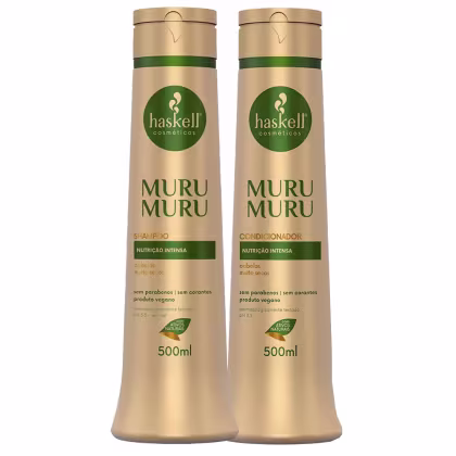 Imagem do produto Kit Haskell Murumuru Nutrição Prolongada Duo (2 Produtos)