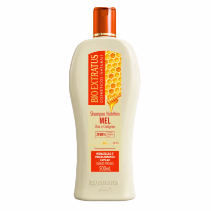Imagem do produto Shampoo Bio Extratus Mel 500ml