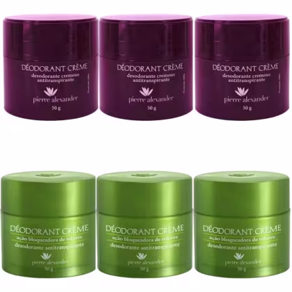 Imagem do produto Kit Pierre Alexander Desodorante Creme 50g C/6