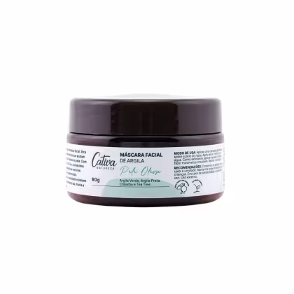 Imagem do produto Cativa Natureza Pele Oleosa - Máscara Facial de Argila 80g 
