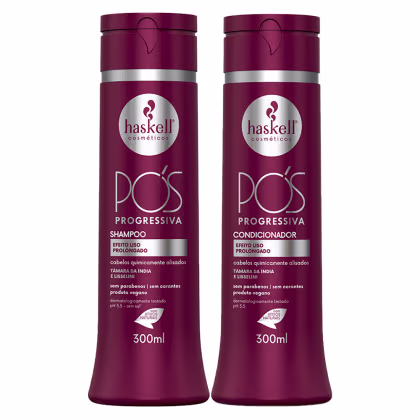 Imagem do produto Kit Haskell Pós Progressiva Dupla Ação (2 Produtos)
