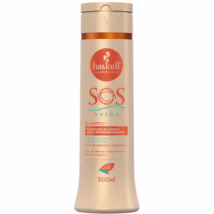 Imagem do produto Shampoo S. O. S Verão Haskell- 300ml