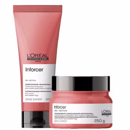 Imagem do produto Kit L'Oréal Professionnel Serie Expert Inforcer - Condicionador 200ml + Máscara Capilar 250g