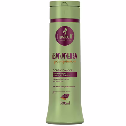 Imagem do produto Condicionador Haskell Bananeira Pós Química 300ml
