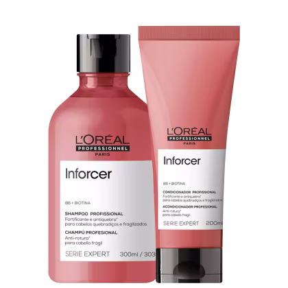 Imagem do produto Kit L'Oréal Professionnel Duo Expert  Inforcer - Shampoo 300ml + Condionador 200ml
