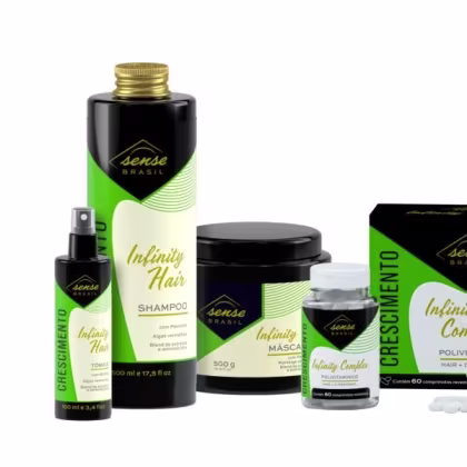 Imagem do produto Sense  Brasil Infinity hair kit Crescimento Completo (04 produtos)